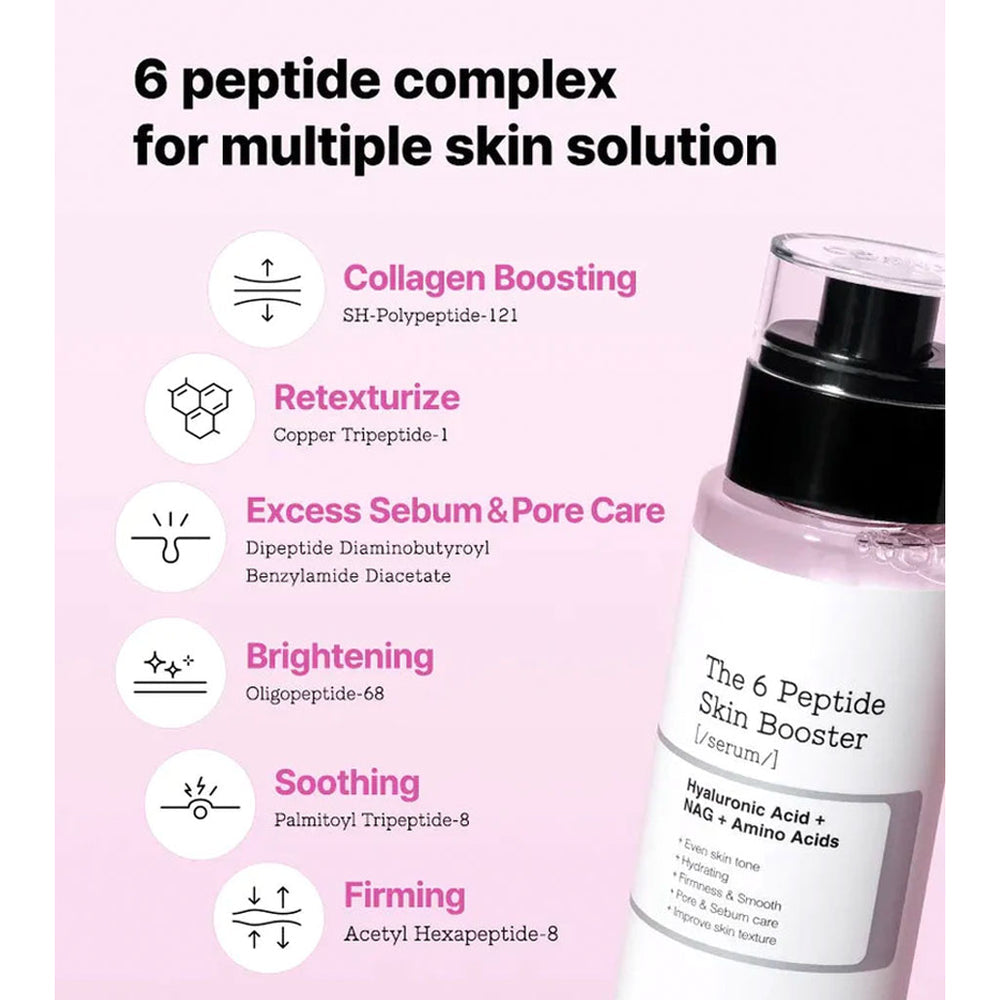 THE 6 PEPTIDE SKIN BOOSTER - True Beauty Skin Essentials