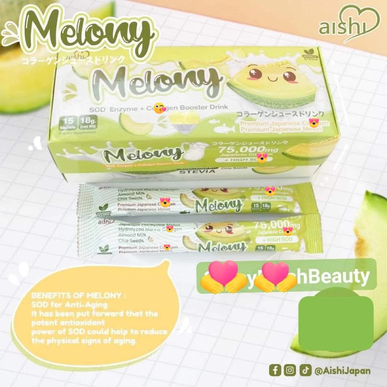 Aishi Thaikyo Melony Collagen Booster Drink (10 sachets) - True Beauty Skin Essentials