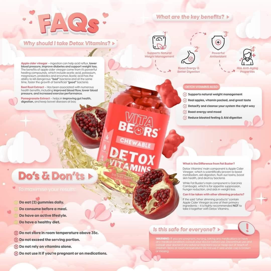 Vita Bears Vitamins - True Beauty Skin Essentials