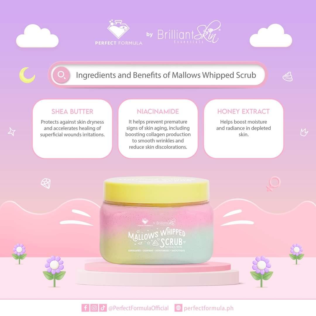 Mallows WHIPPED Scrub by Perfect Formula (400g) - True Beauty Skin Essentials