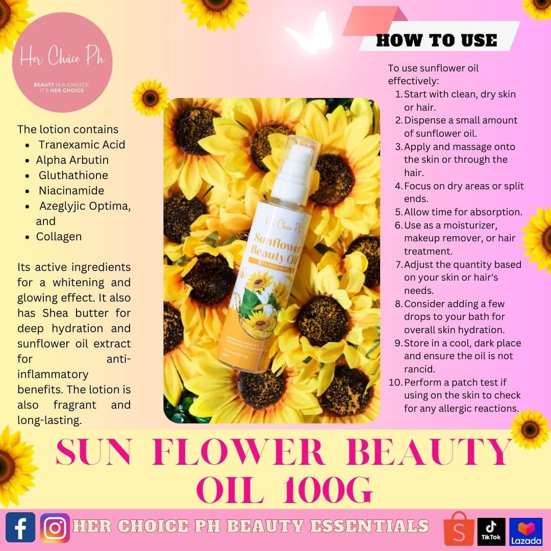 Her Choice Ph Sunflower Oil