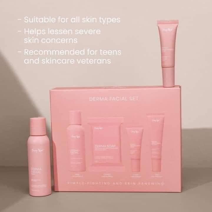 Derma Facial Set - True Beauty Skin Essentials