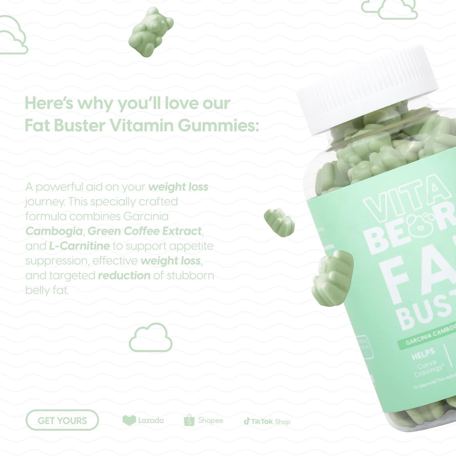 Vita Bears Vitamins - True Beauty Skin Essentials