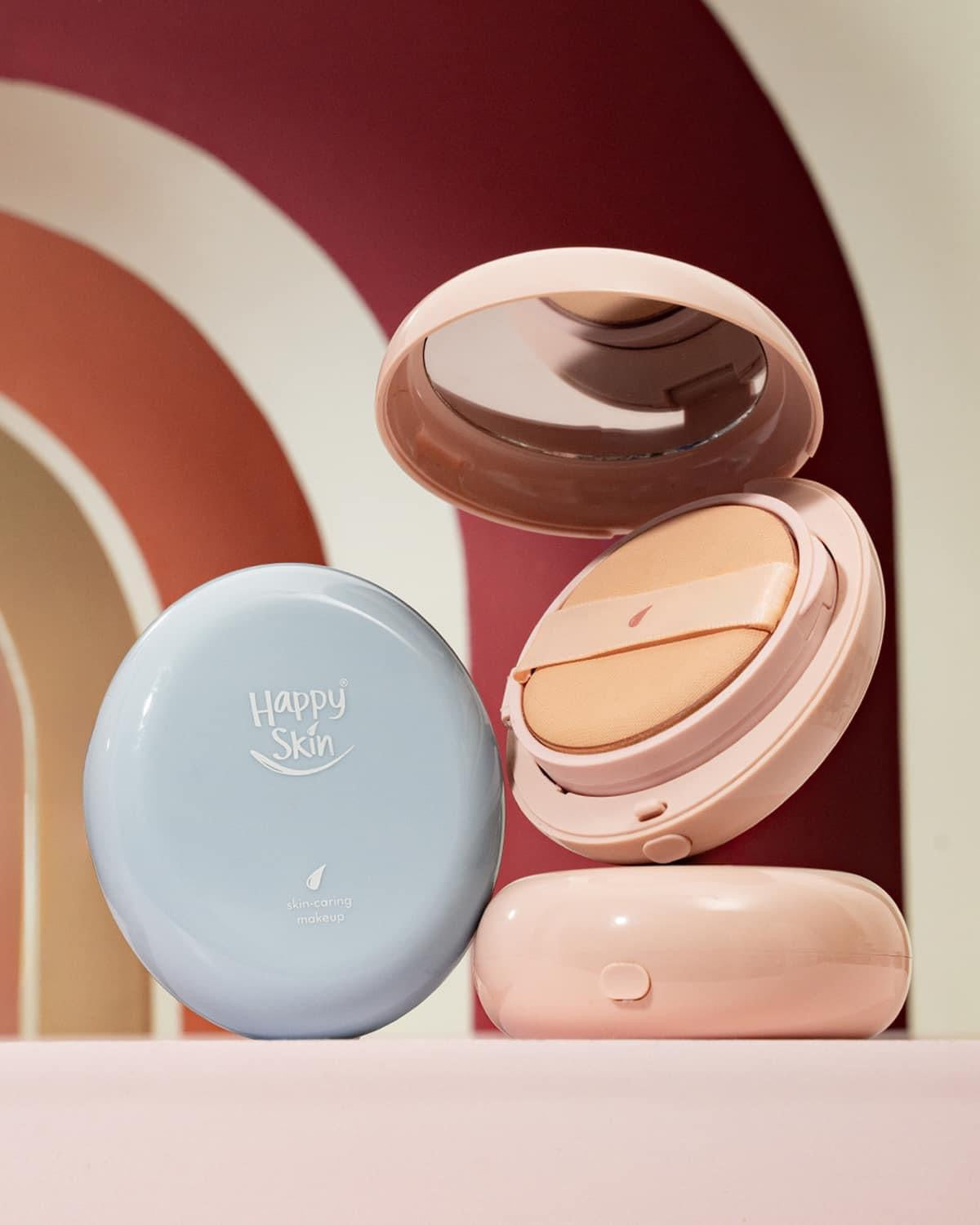 Happy Skin Second Skin Matte Serum Cushion Foundation SPF15 - True Beauty Skin Essentials