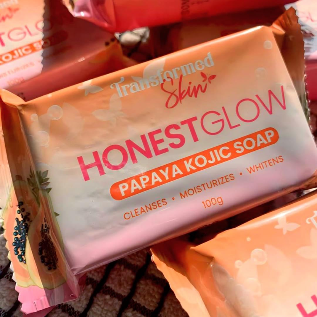 Honest Glow Kojic Papaya Soap