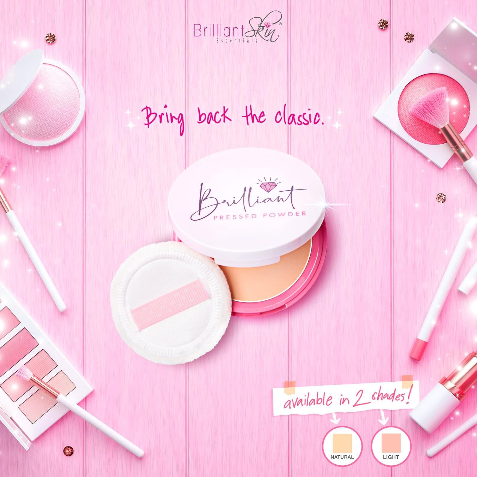 BRILLIANT SKIN PRESSED POWDER NATURAL - True Beauty Skin Essentials