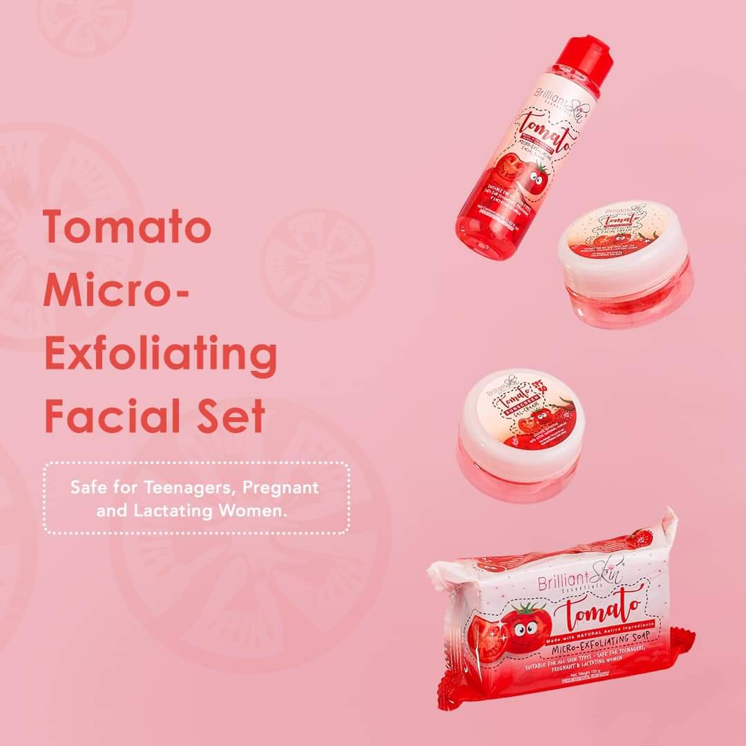 Brilliant Tomato Rejuvenating Set - True Beauty Skin Essentials