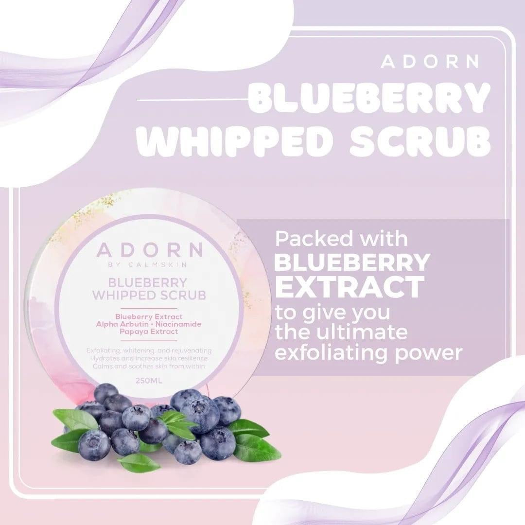 Adorn by Calmskin Blueberry Whipped Scrub - True Beauty Skin Essentials