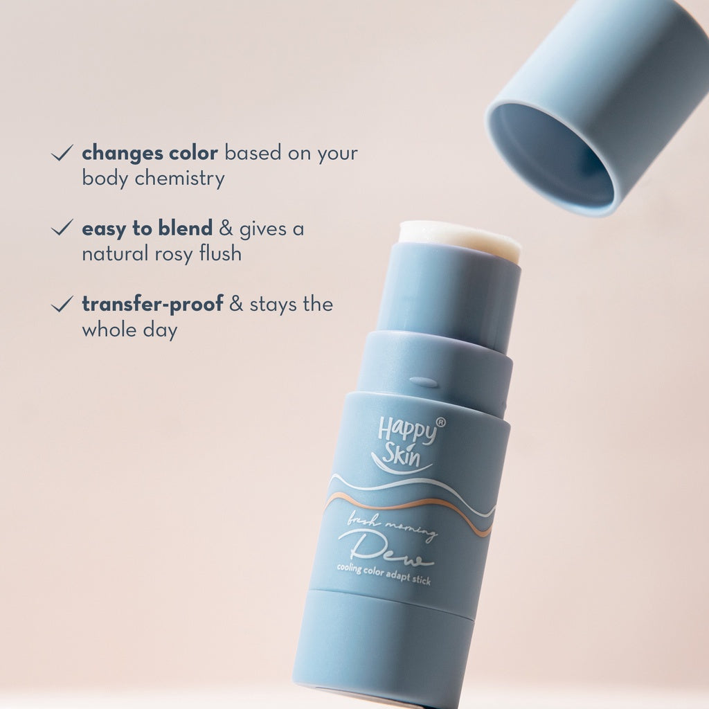 Happy Skin Fresh Morning Dew Cooling Colour Adapt Stick - True Beauty Skin Essentials