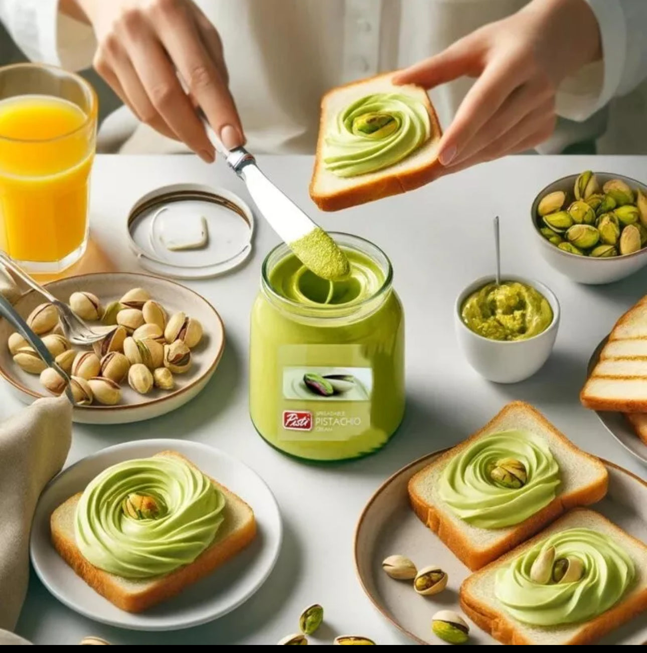 Product Listing: Pisti Sicilian Pistachio Cream Spread, 600g