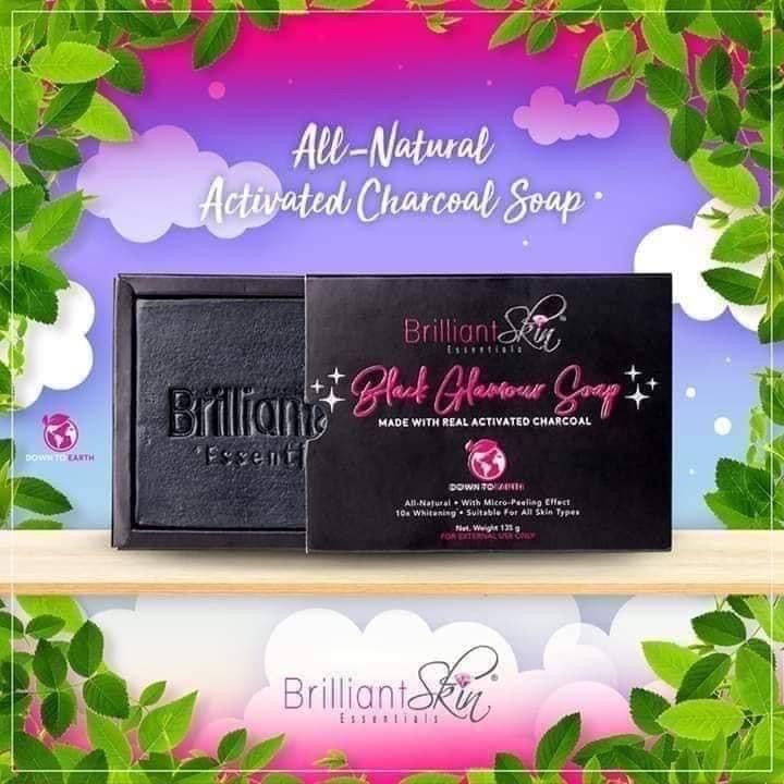 Brilliant Skin Essentials Black Glamour Mini Soap - True Beauty Skin Essentials
