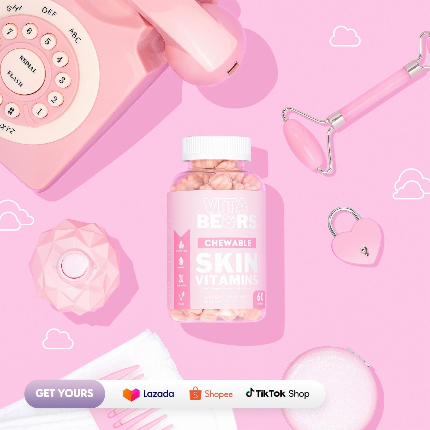 Vita Bears Vitamins - True Beauty Skin Essentials