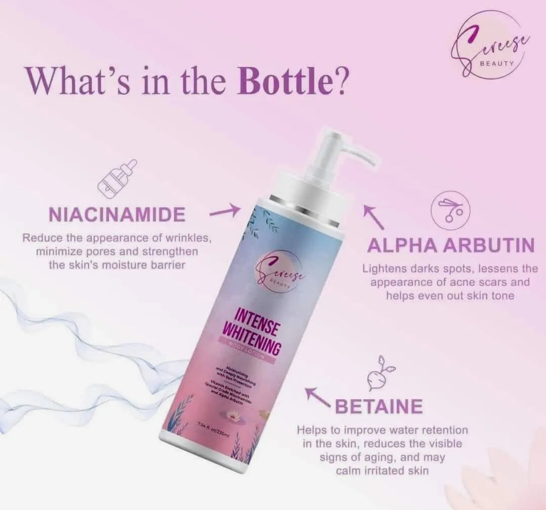 Sereese Beauty Intense Whitening Body Lotion - True Beauty Skin Essentials