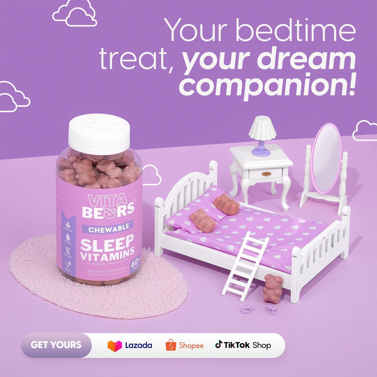 Vita Bears Vitamins - True Beauty Skin Essentials