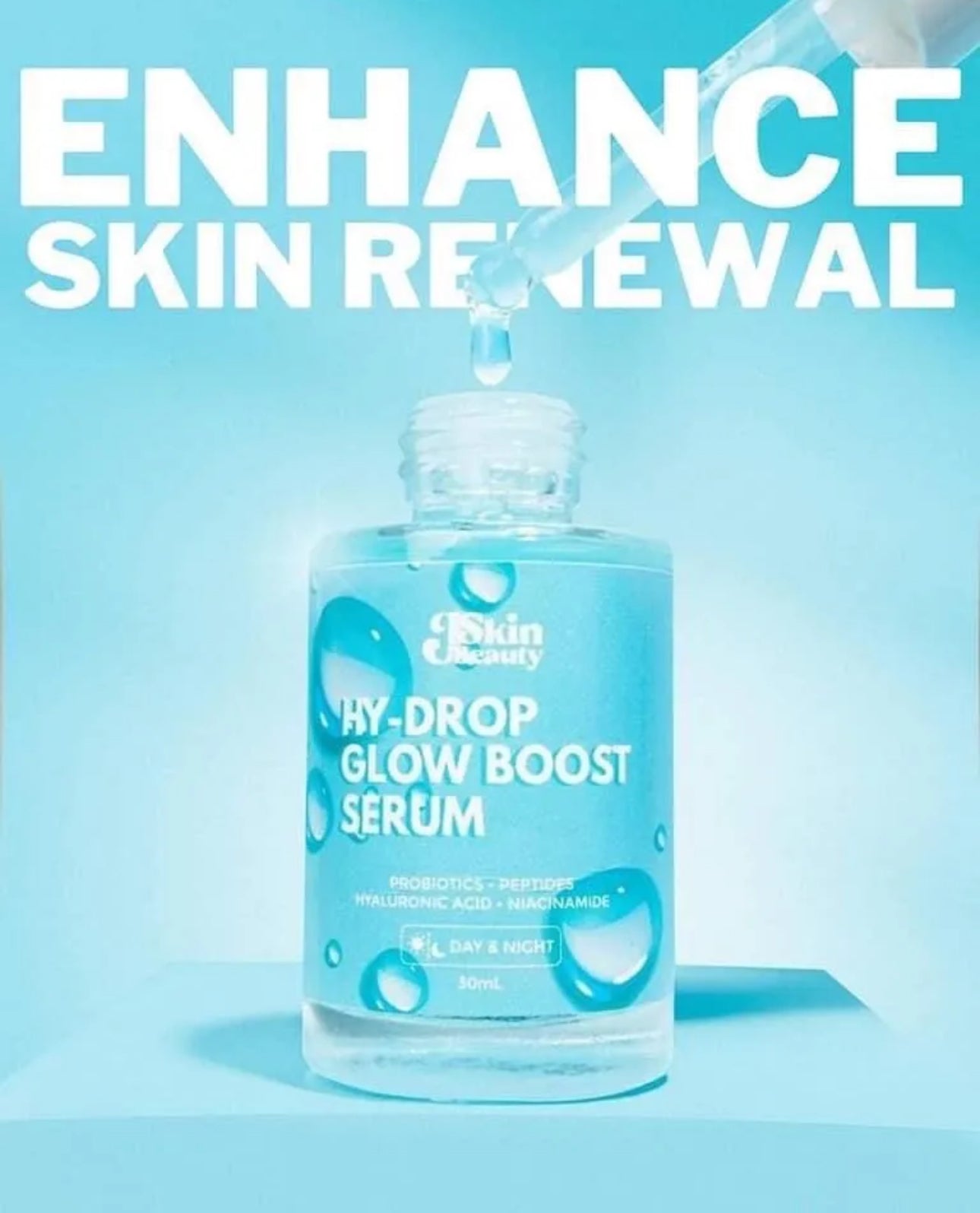 J Skin Beauty Hy-drop Glow Boost Serum - True Beauty Skin Essentials