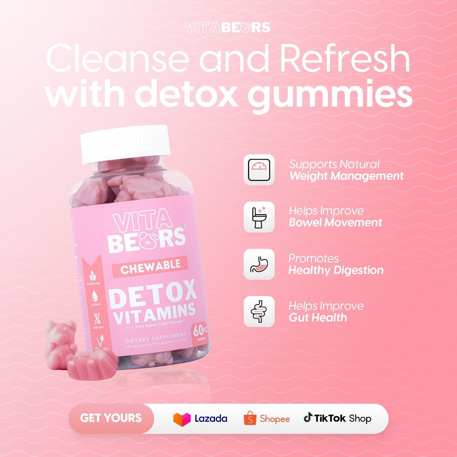 Vita Bears Vitamins - True Beauty Skin Essentials