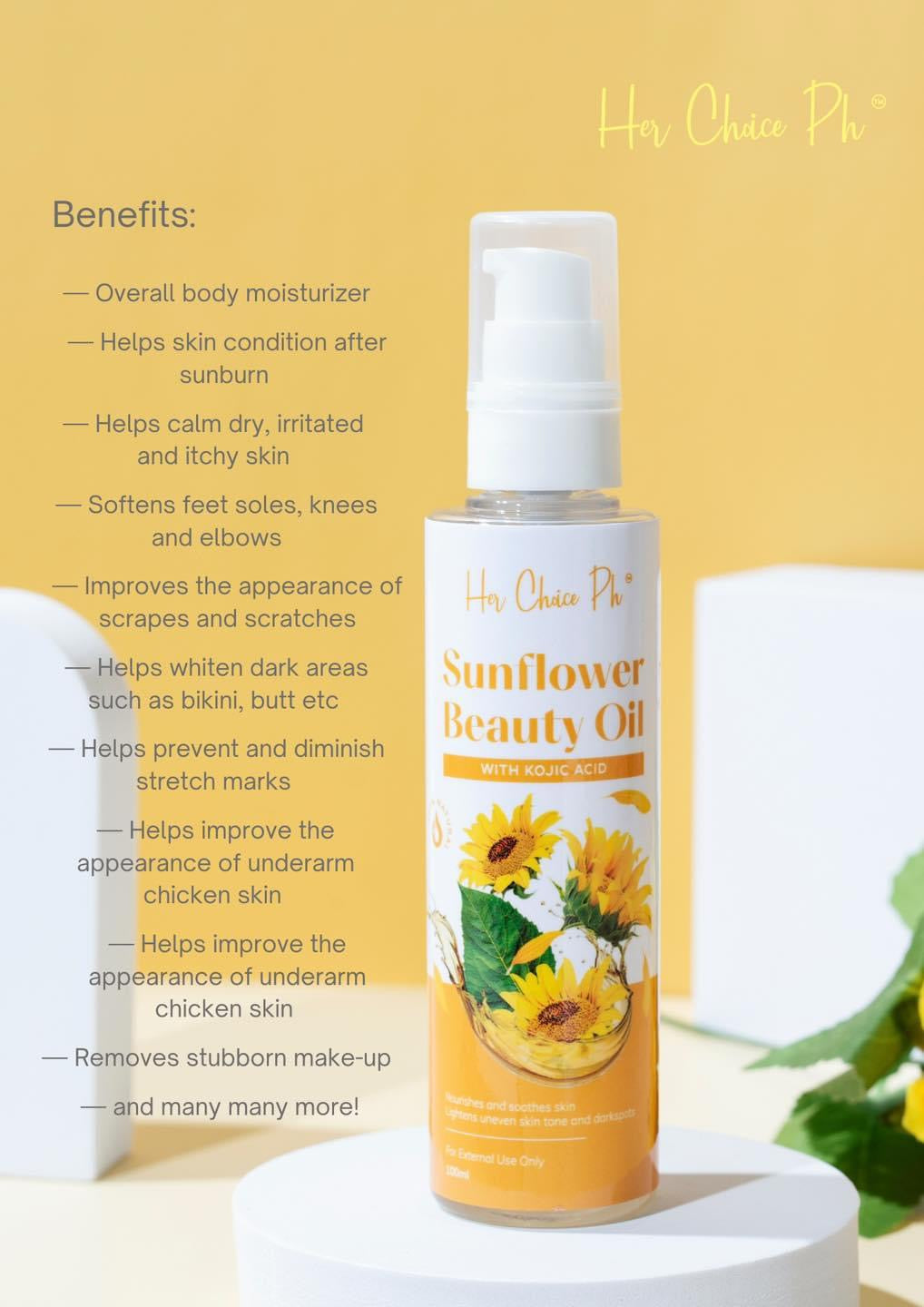 Her Choice Ph Sunflower Oil