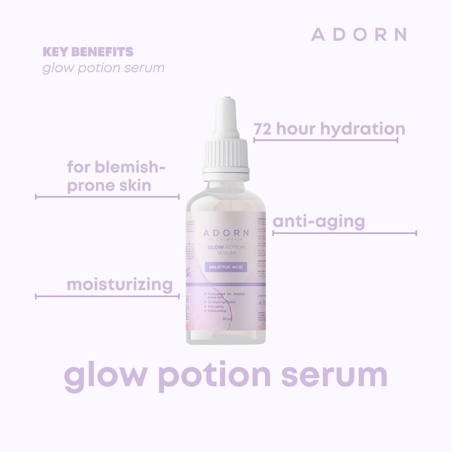 Adorn Glow Potion Serum - True Beauty Skin Essentials