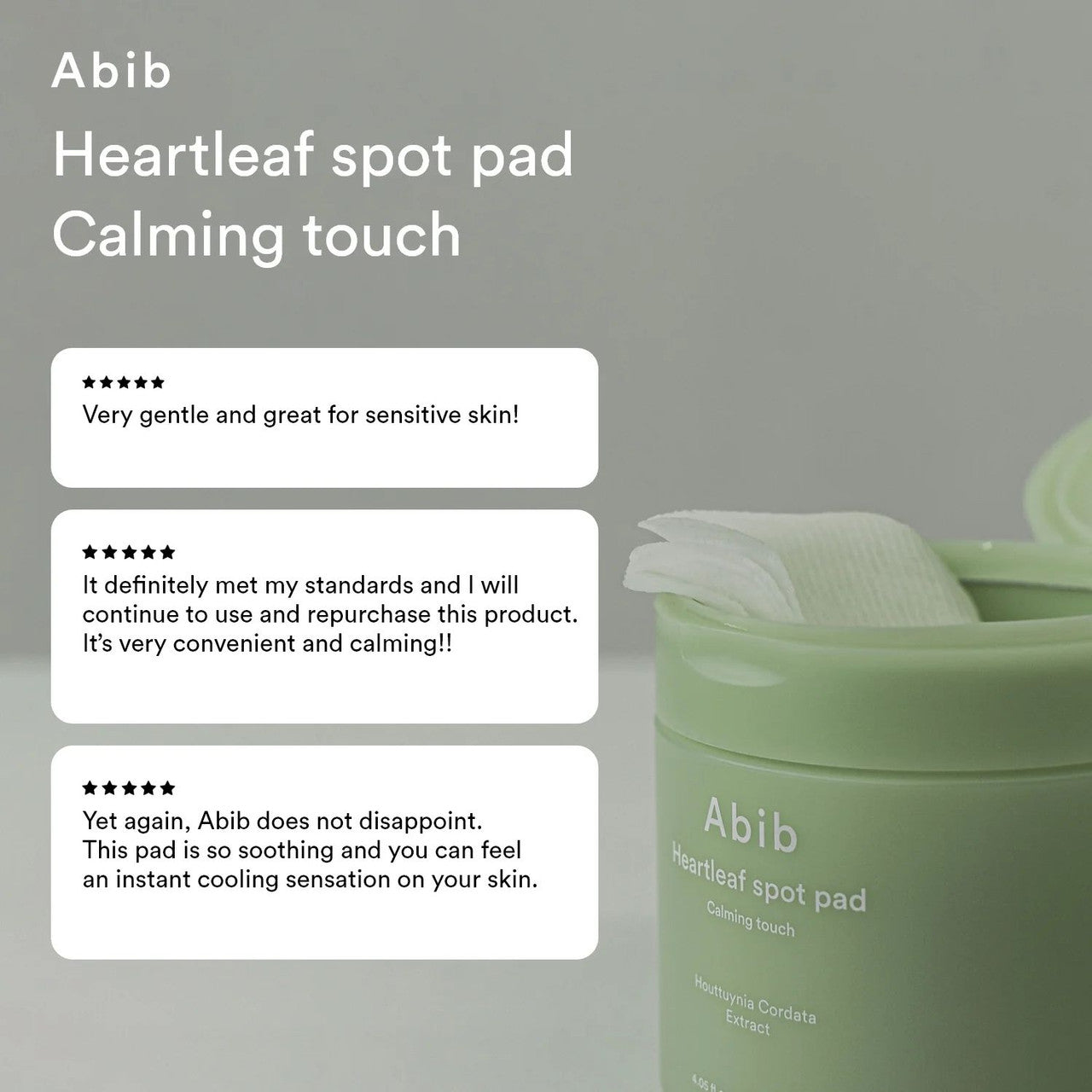 Abib Heartleaf Spot Pad - Calming Touch - True Beauty Skin Essentials