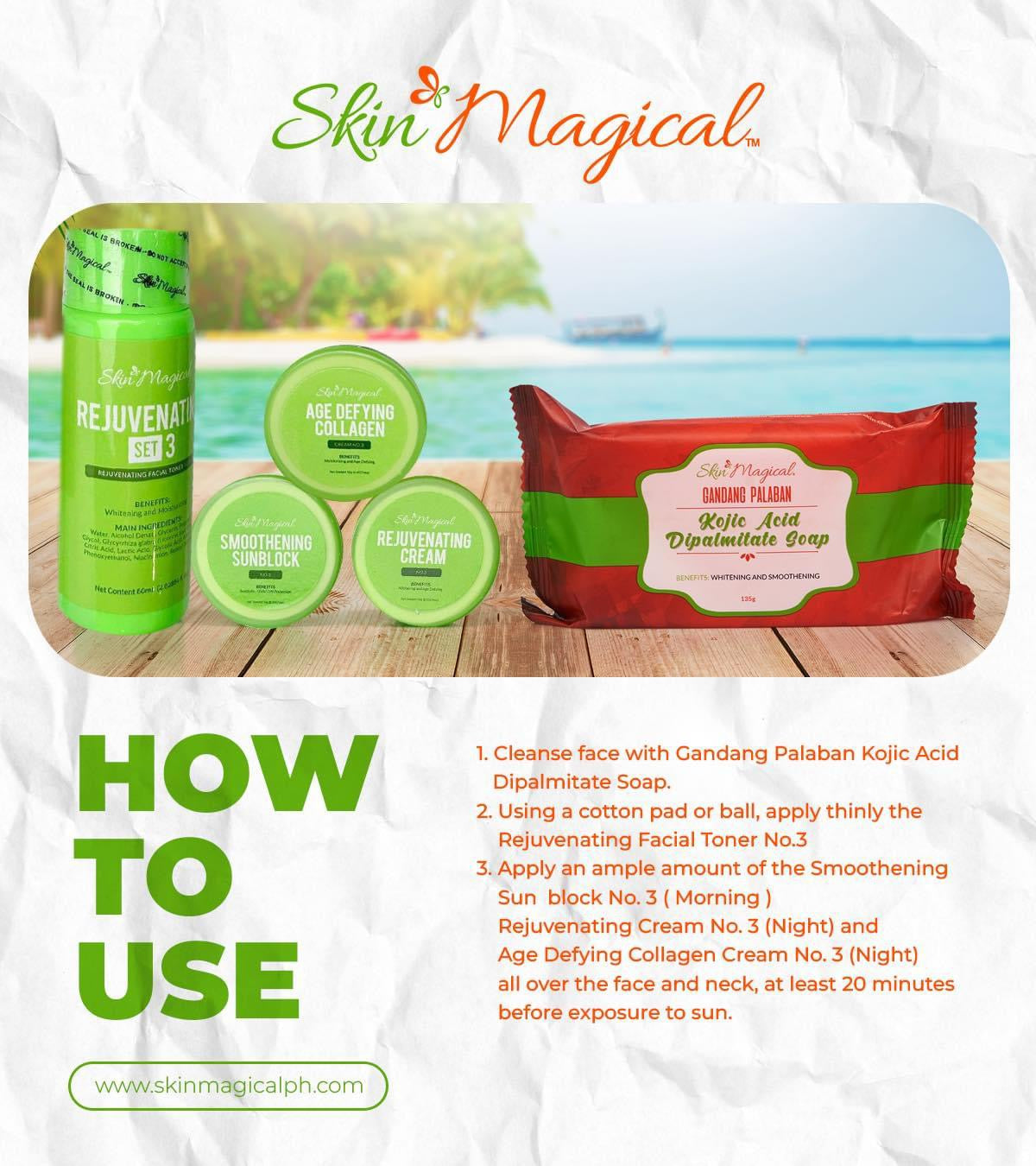 Skin Magical Rejuvenating Set 1 - True Beauty Skin Essentials