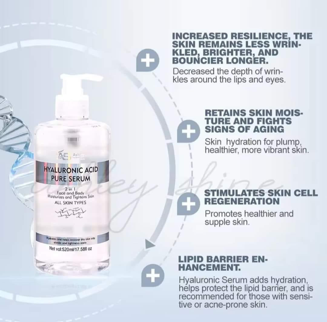 Ashley Shine Hyaluronic Acid Pure Serum - True Beauty Skin Essentials