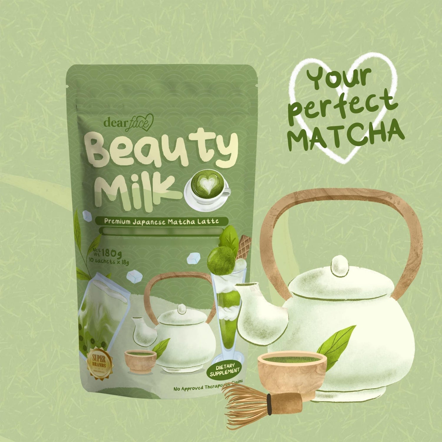 Dear Face Beauty Milk Collagen and Weight Management - True Beauty Skin Essentials