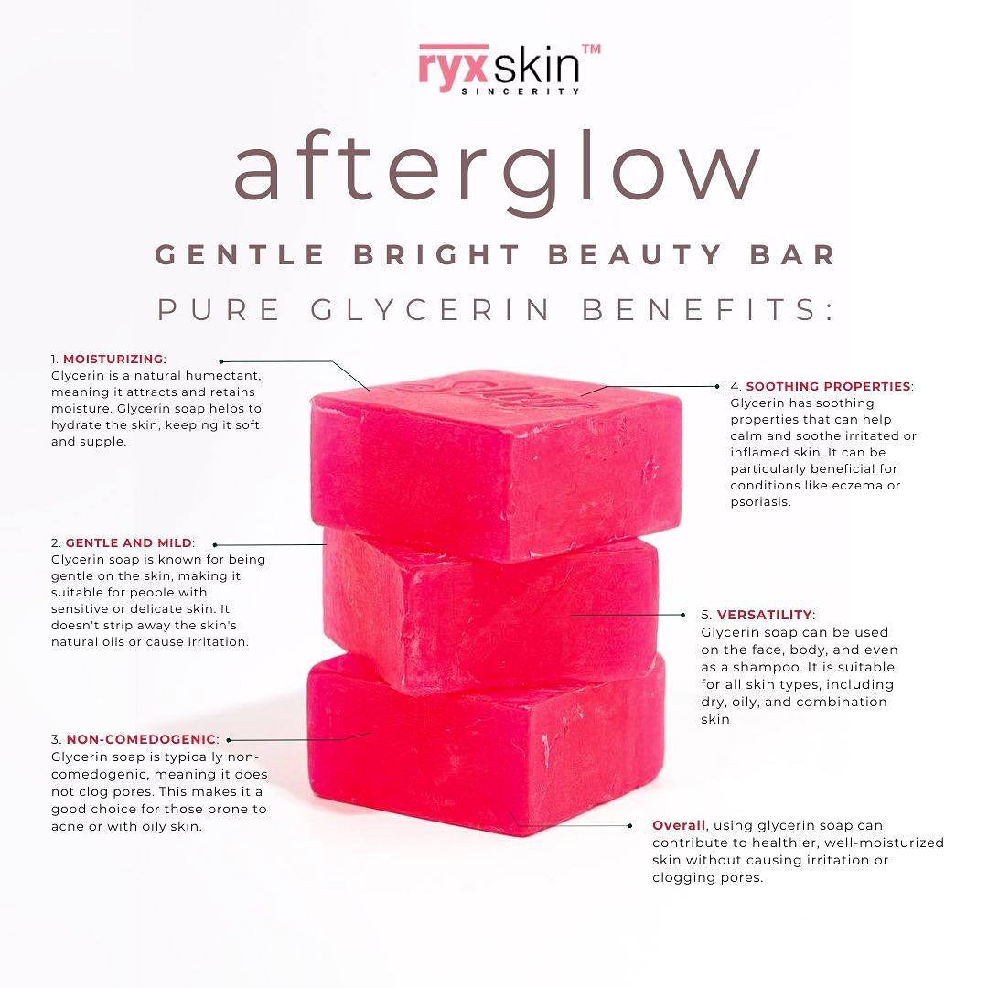 RYX Skin After Glow Gentle Bright Beauty Bar 70g - True Beauty Skin Essentials
