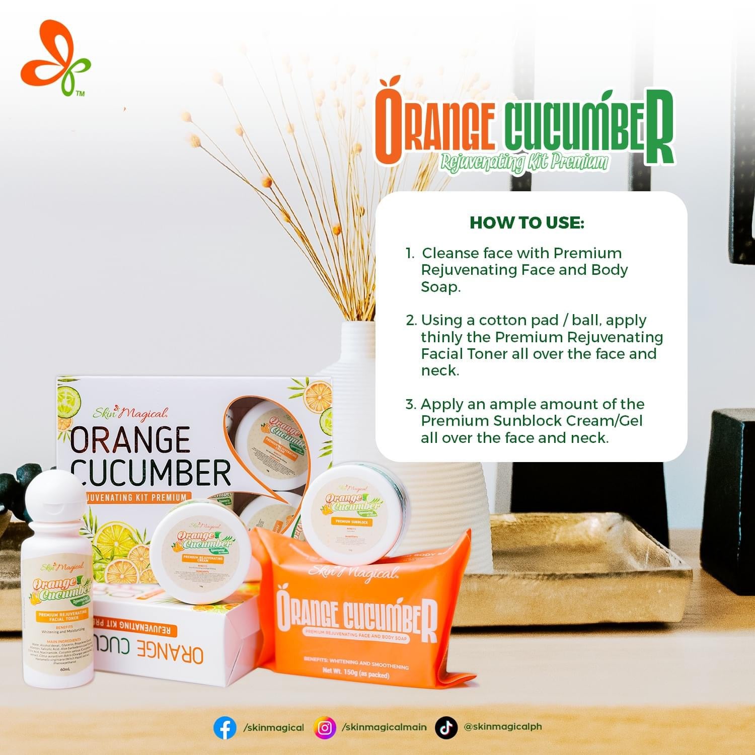 Skin Magical Orange Cucumber - True Beauty Skin Essentials