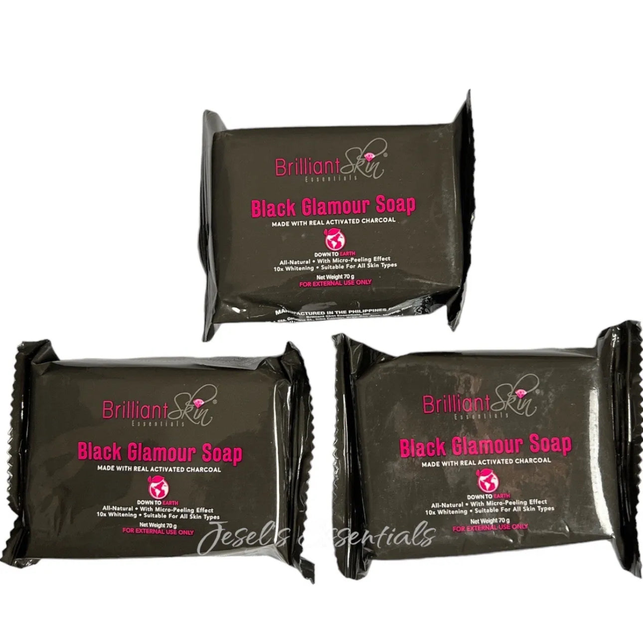 Brilliant Skin Essentials Black Glamour Mini Soap - True Beauty Skin Essentials