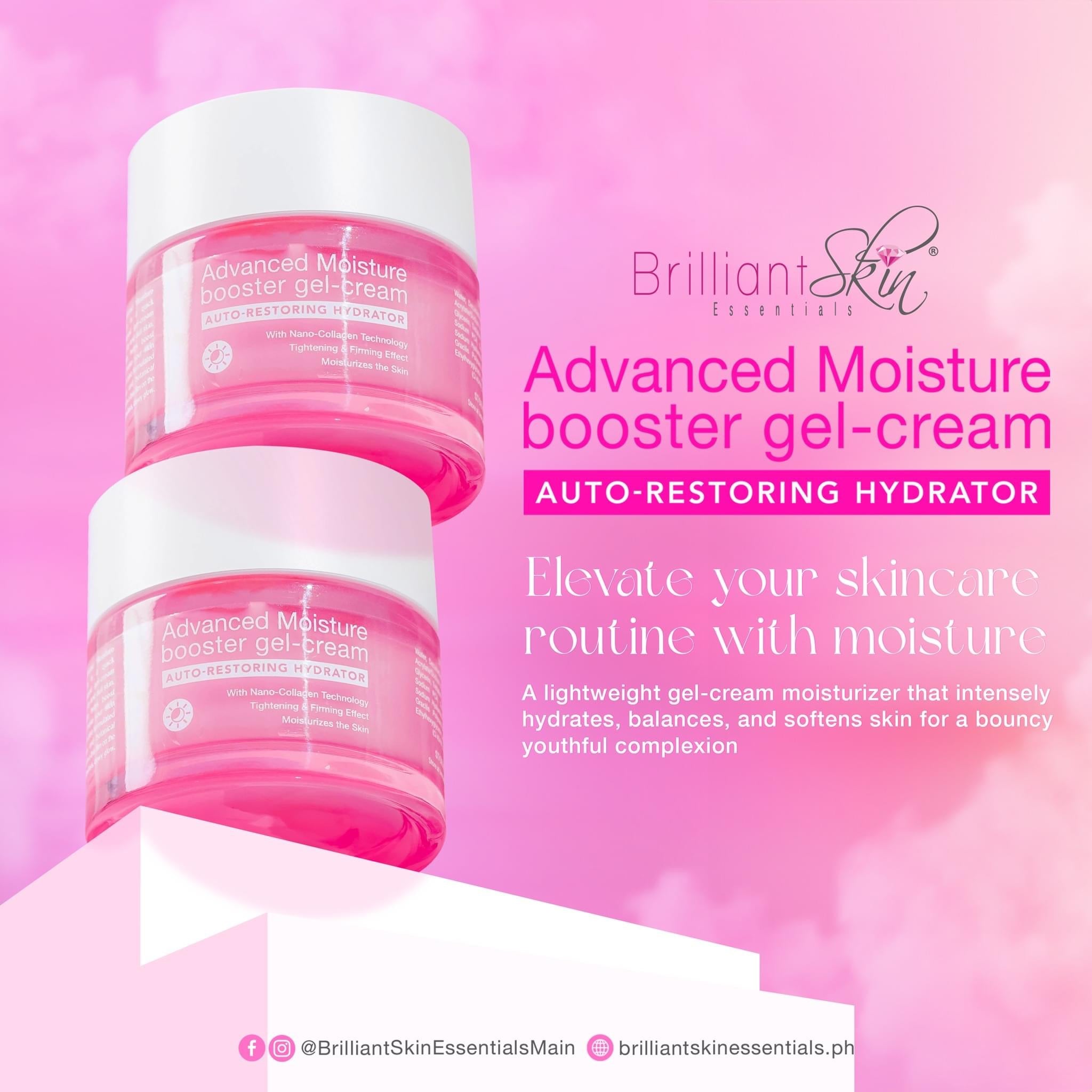 Brilliant Skin Advance Moisture Gel cream - True Beauty Skin Essentials