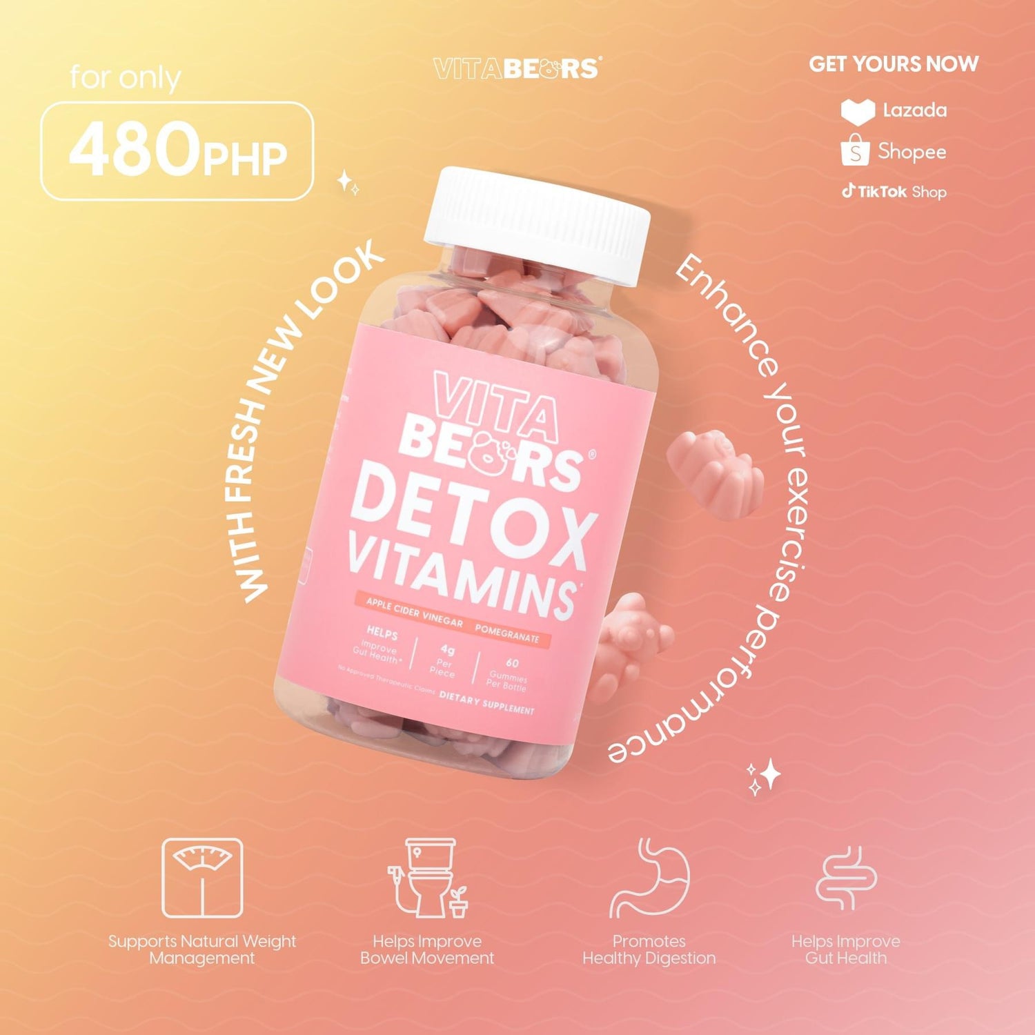 Vita Bears Vitamins - True Beauty Skin Essentials