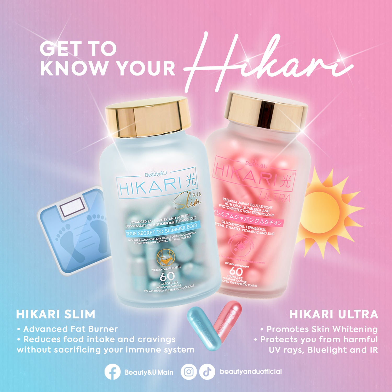 Hikari Ultra Premium Japan Glutathione - True Beauty Skin Essentials