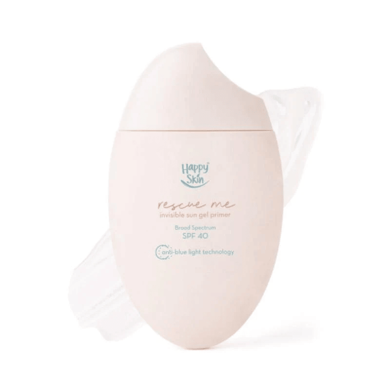 Happy Skin Rescue Me Invisible Sun Gel Primer Broad Spectrum Spf 40 - True Beauty Skin Essentials