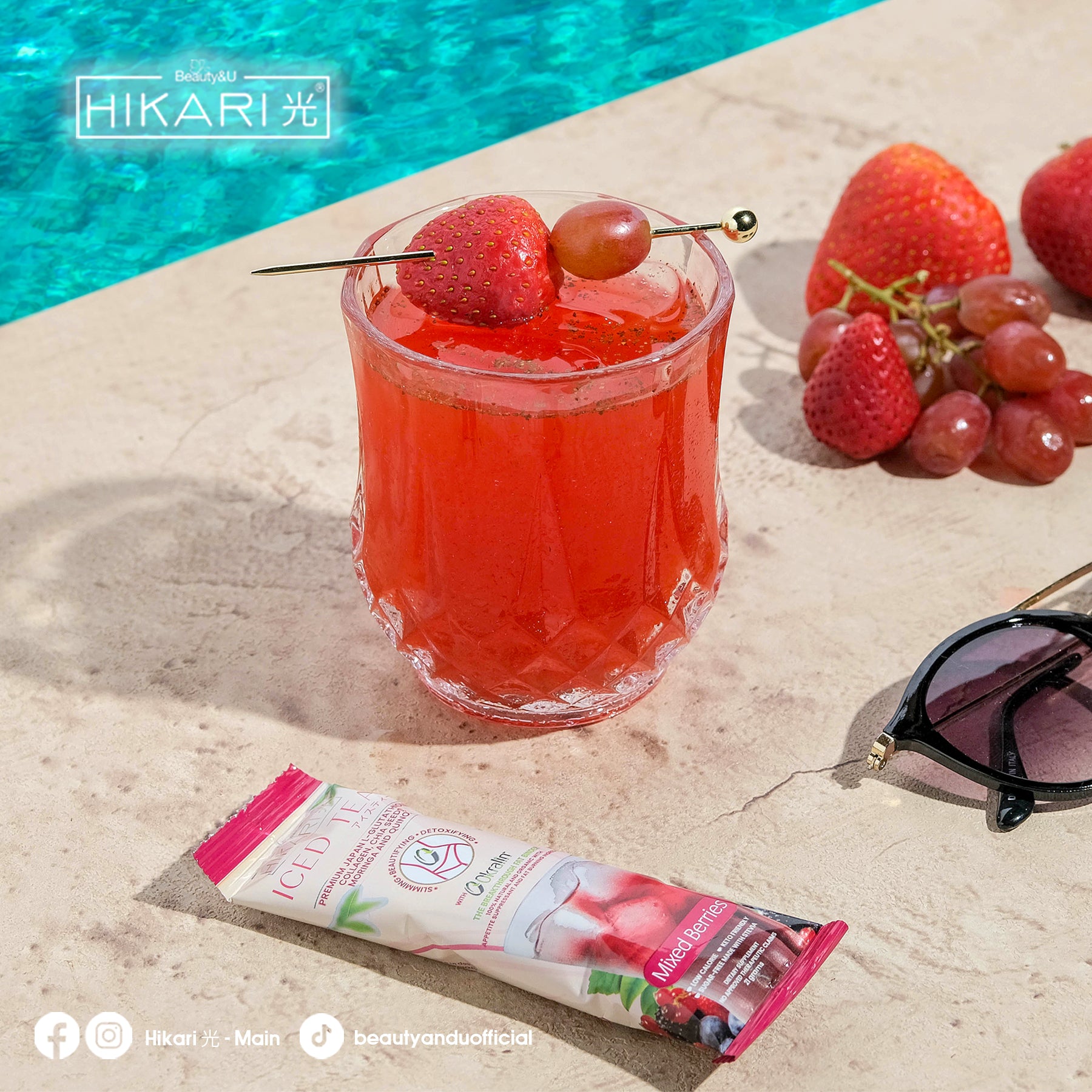 Hikari Coffee Mocha and Iced Tea 210g (10 Sachets) - True Beauty Skin Essentials