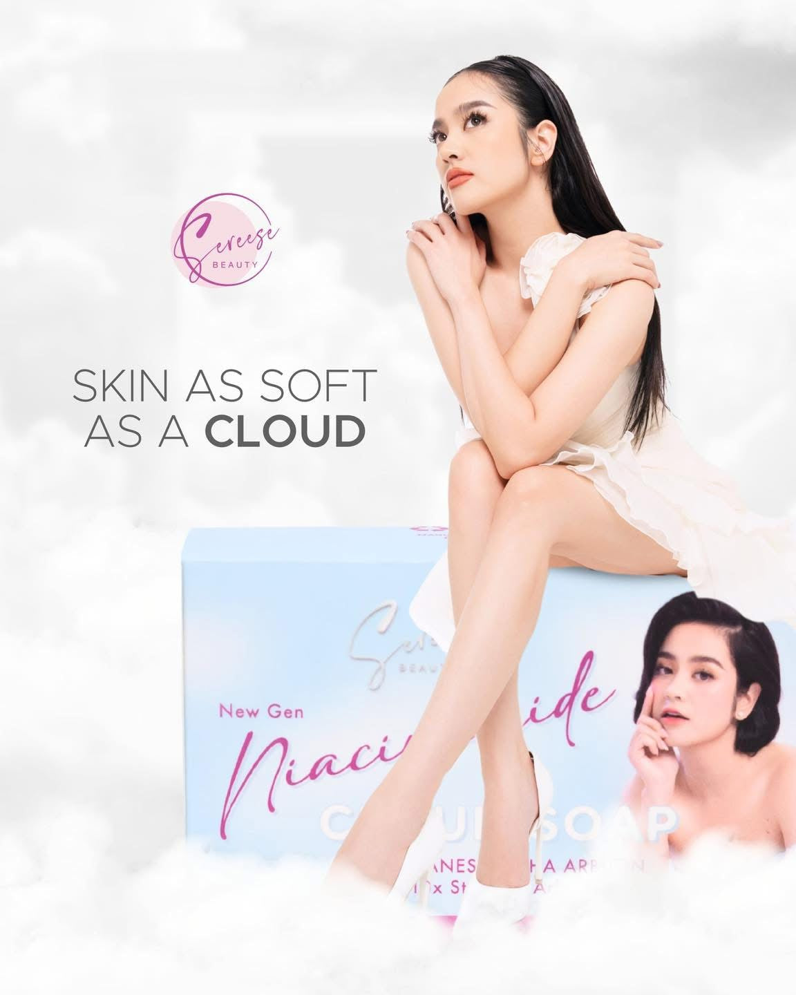 Sereese Beauty Niacinamide cloud soap