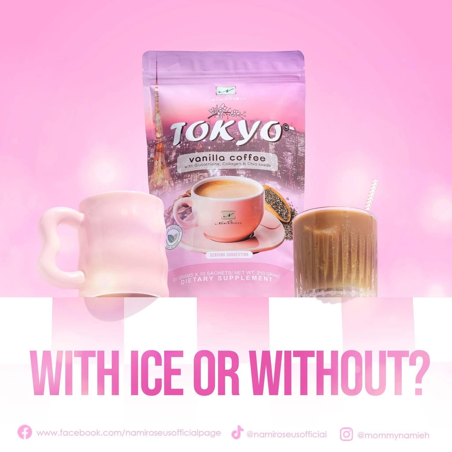 Namiroseus Tokyo Vanilla Coffee – True Beauty Skin Essentials