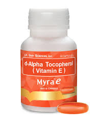 Myra E 400 IU Vitamin E for Glowing, Healthy & Young Skin Blooming 30 Capsules