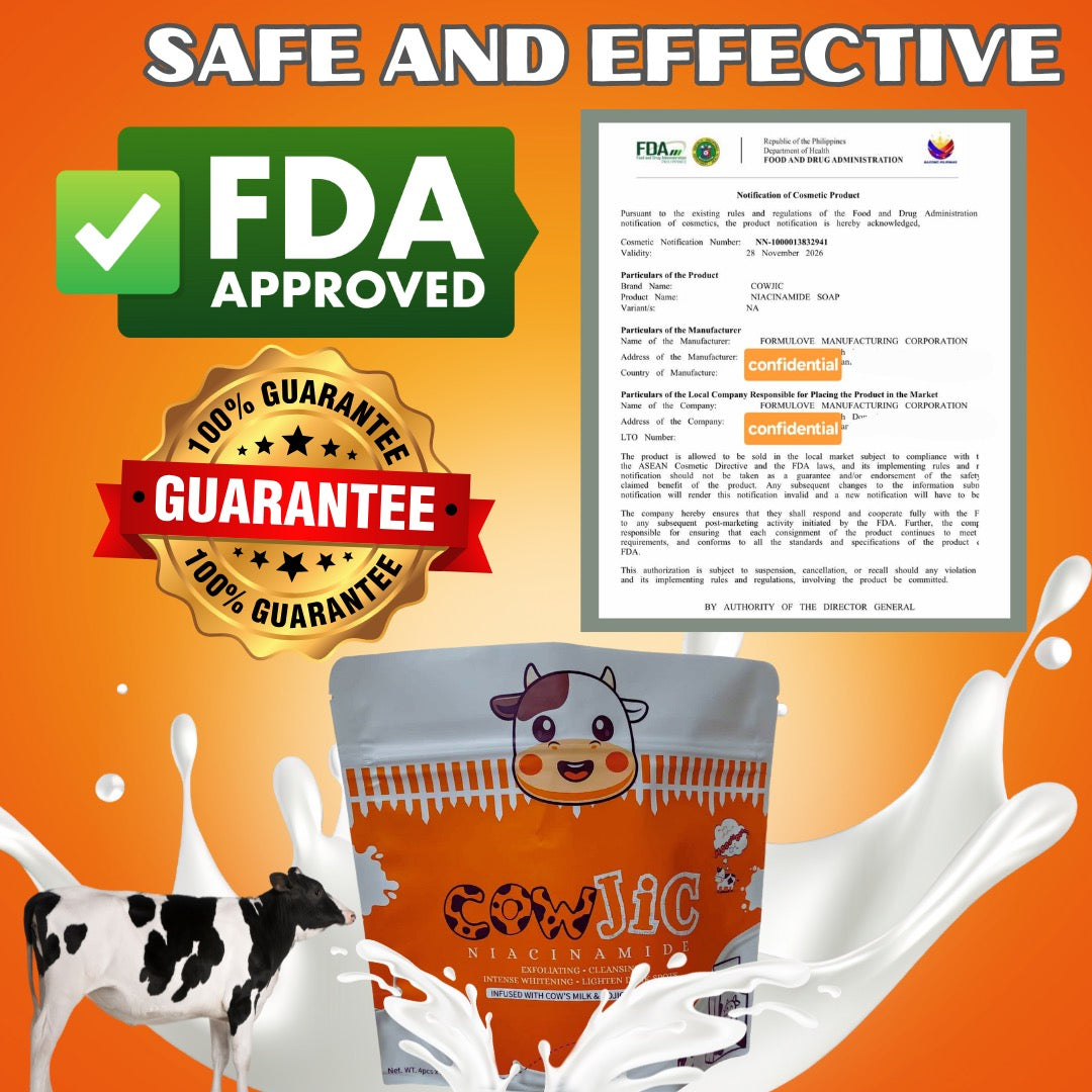 Cowjic Soap Niacinamide Soap