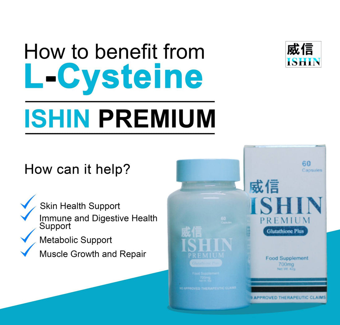 Ishin Premium Triple Glutathione Plus - True Beauty Skin Essentials