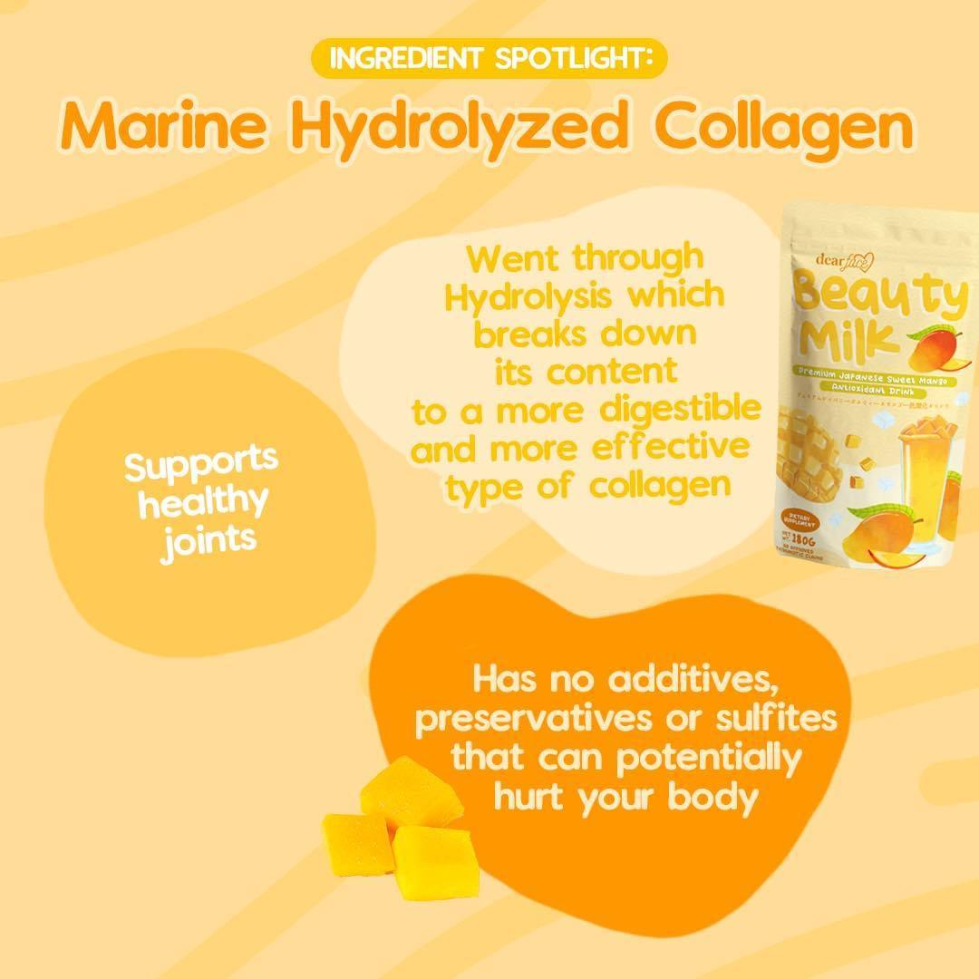 Dear Face Beauty Milk Collagen and Weight Management - True Beauty Skin Essentials
