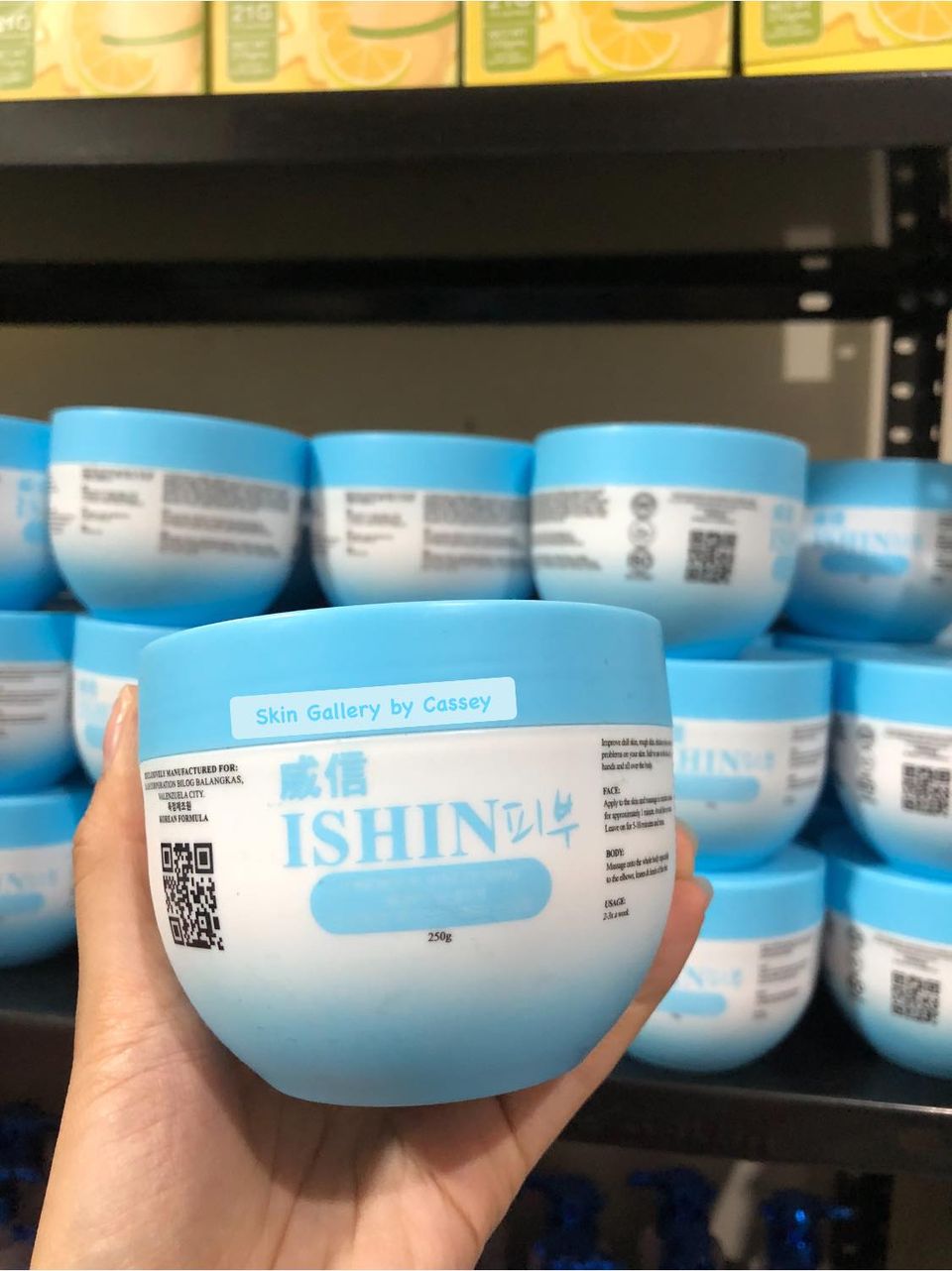 Ishin Premium Whitening Body Scrub - True Beauty Skin Essentials
