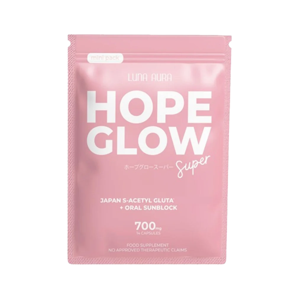 Luna Aura Hope Glow Glutathione and Hope C Plus - True Beauty Skin Essentials