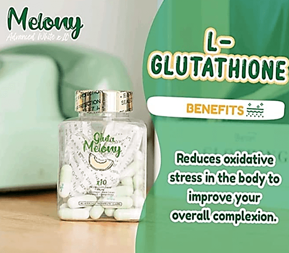 Aishi Premium Gluta Melony 10 in 1 Advanced White Glutathione (60 capsules) - True Beauty Skin Essentials