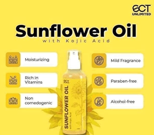 SCT Sunflower Oil with Kojic (60mL) - True Beauty Skin Essentials