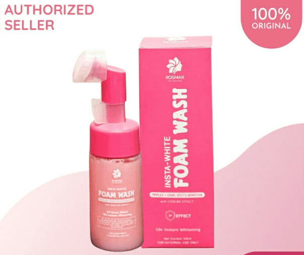 ROSMAR Facial Foam Wash (100mL) - True Beauty Skin Essentials
