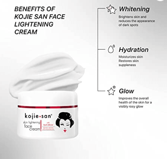 Kojie San Face Cream w/ HydroMoist 30g - True Beauty Skin Essentials