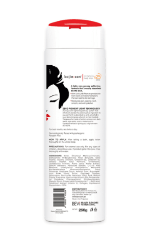 Kojie San Skin Lightening Lotion SPF25 - True Beauty Skin Essentials