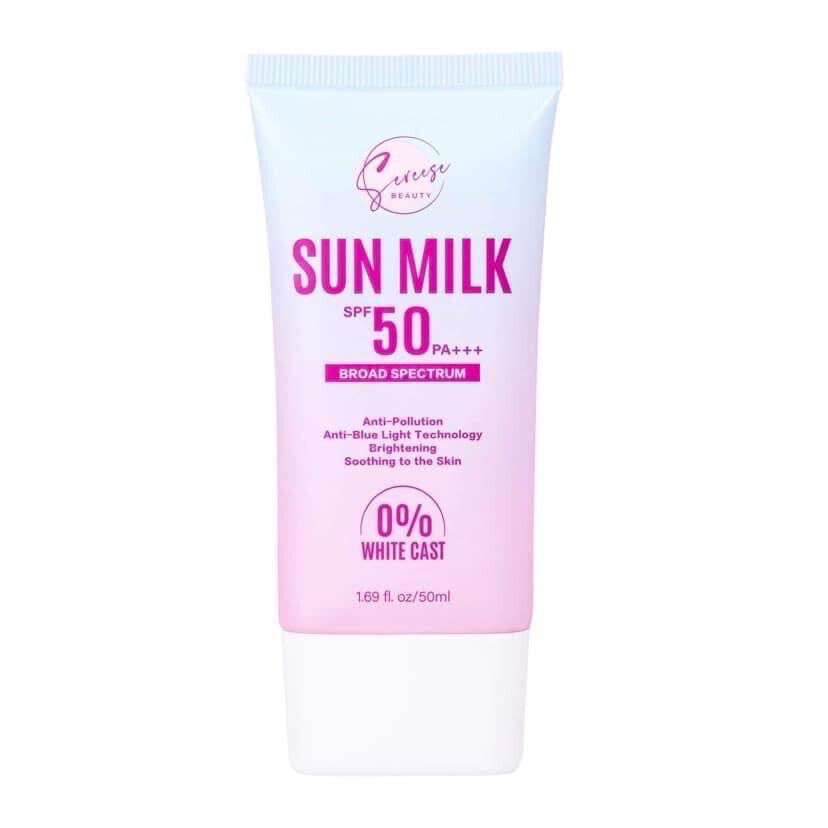 Sereese Beauty Sunmilk 0% White cast with SPF 50 PA+++ - True Beauty Skin Essentials
