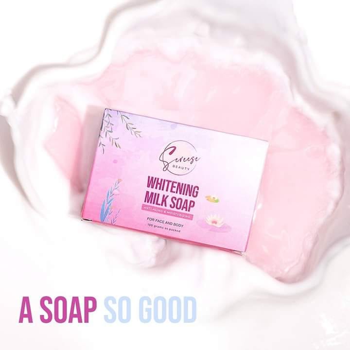 Sereese Whitening Milk Soap - True Beauty Skin Essentials