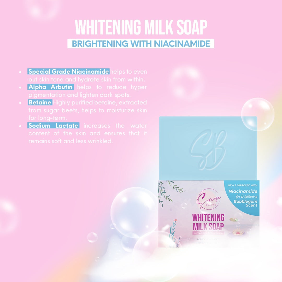 Sereese Beauty New and Improved Whitening Soap - True Beauty Skin Essentials